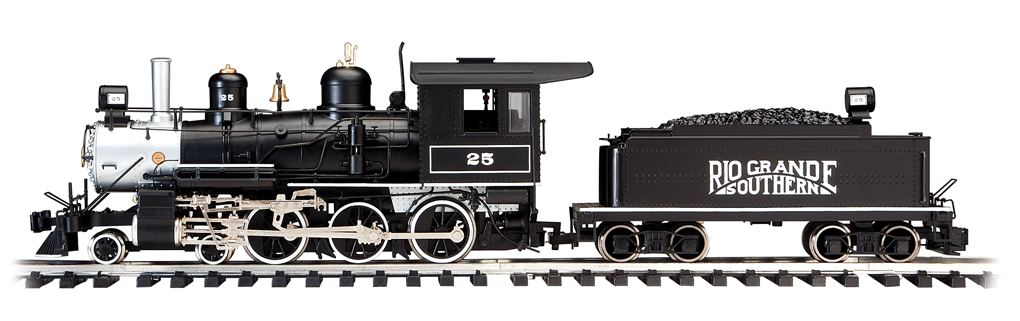 Rio Grande Southern #25 -4-6-0 - Locomotive (G Scale)