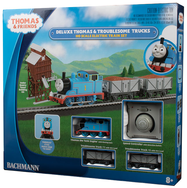 Deluxe Thomas & the Troublesome Trucks Set (HO Scale)