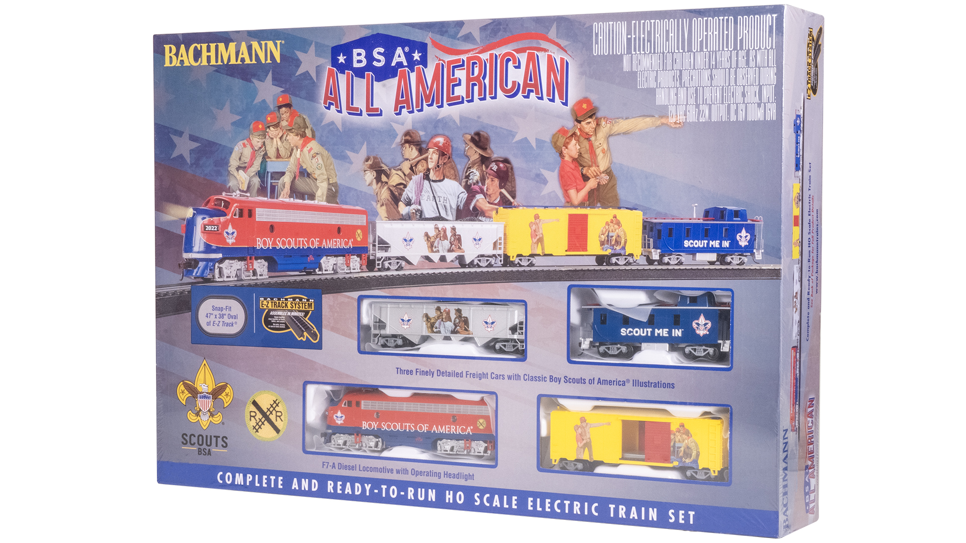 BSA® All American HO Scale Train Set