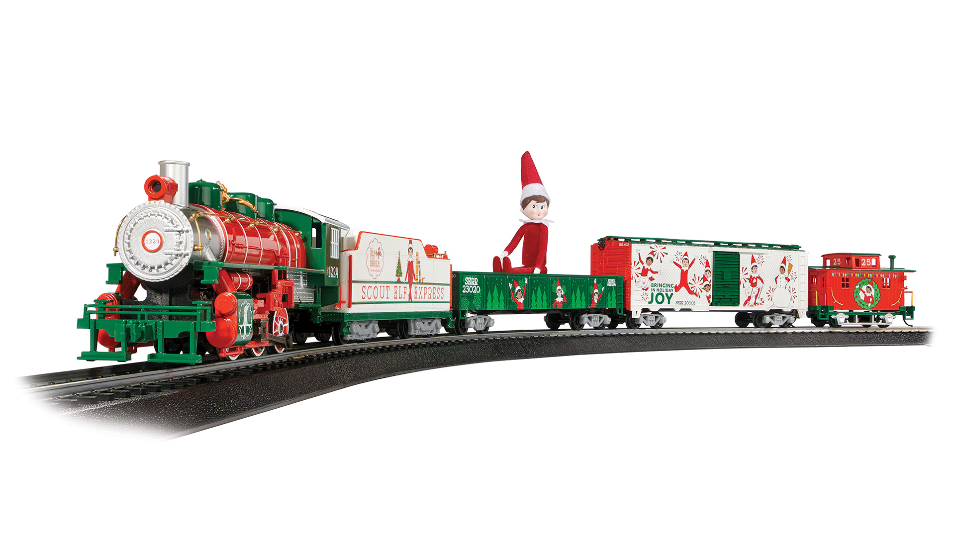 Scout Elf Express HO Scale Train Set