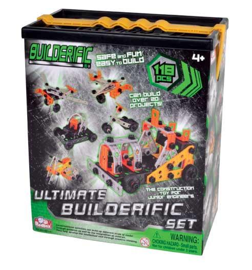 Builderific - 118 pc Building Set - Click Image to Close