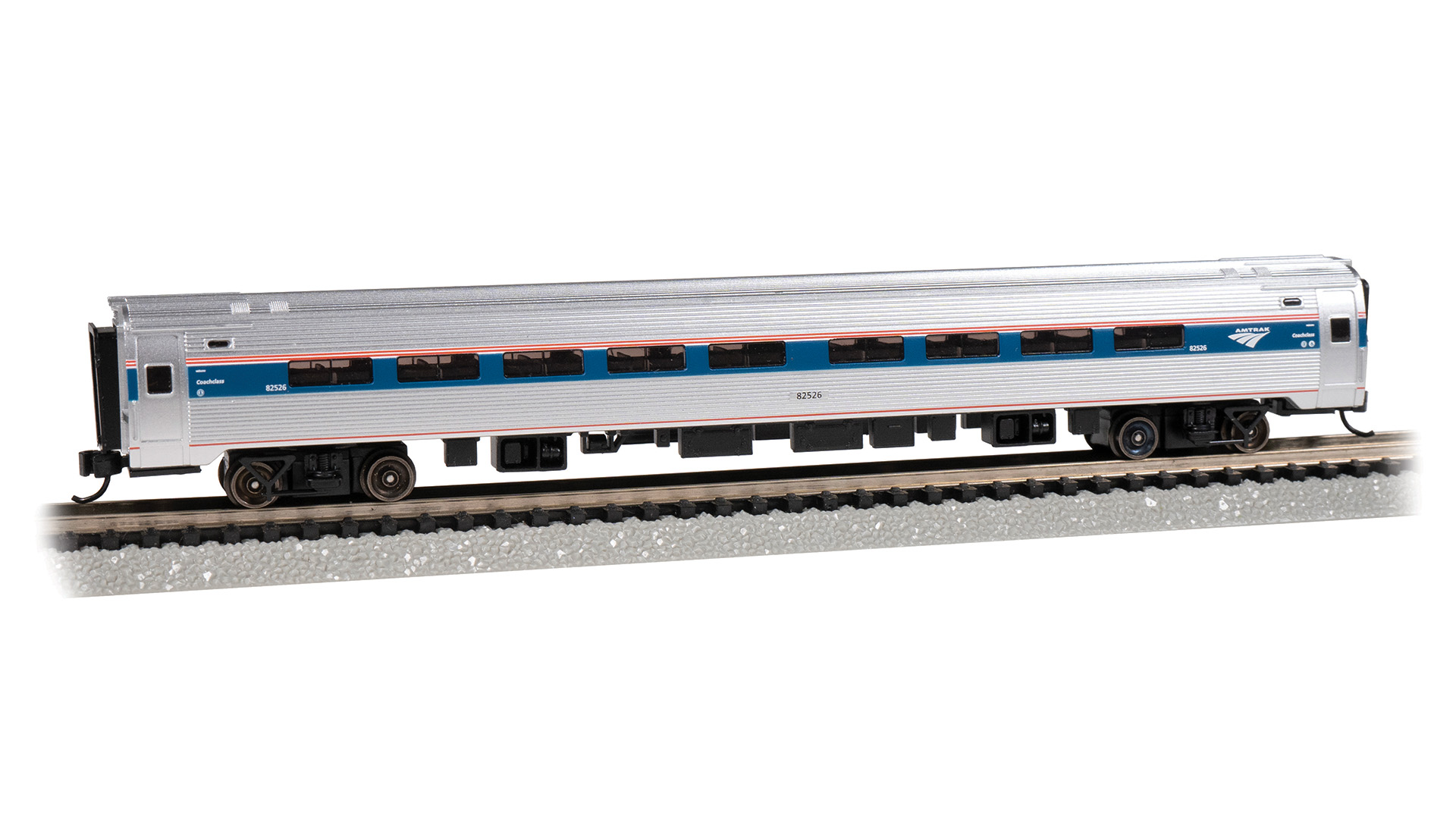 Budd Amfleet® I #82526 - Coach Class Car (Phase VI) (N Scale) - Click Image to Close