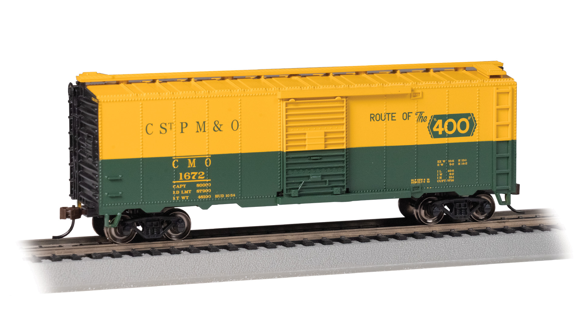 40' BOXCAR - OMAHA ROAD™ #1672 - Click Image to Close