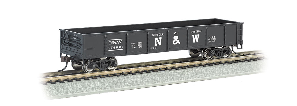 Norfolk & Western #70063 - 40' Gondola (HO Scale)