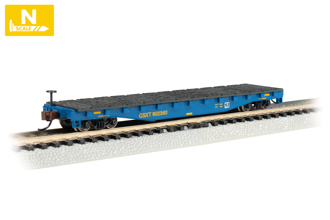 52' Flatcar - CSX® #602360 (N Scale)