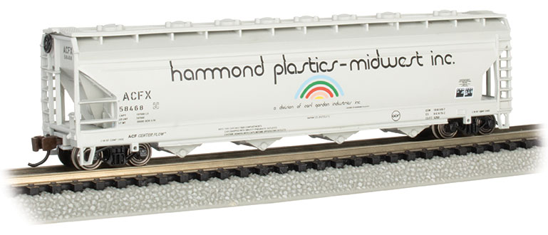 Hammond Plastics #58468 - ACF 56' 4-bay Center Flow Hopper N