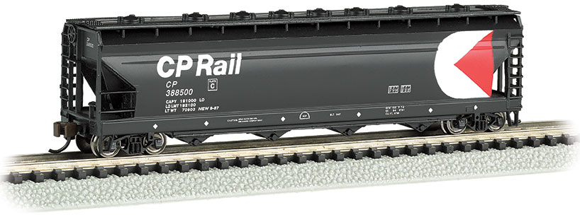 CP Rail #892056 - ACF 56' 4-Bay Center Flow Hopper N Scale - Click Image to Close