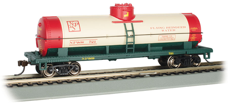 NP&S® #721 - 40' Single-Dome Tank Car (HO Scale) - Click Image to Close