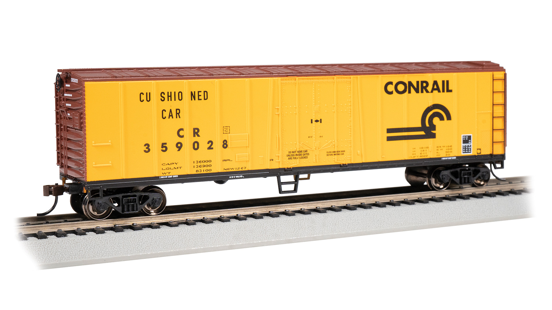 50' Steel Reefer - Conrail #359028 (HO Scale)