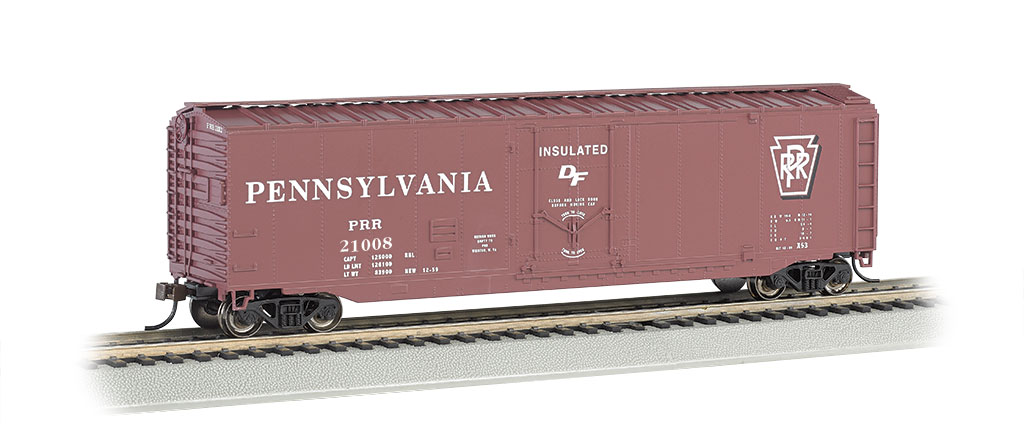 Pennsylvania #21008 - 50' Plug Door Box Car (HO Scale)