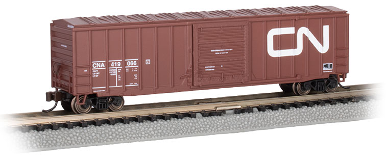 Canadian National - ACF 50.5' Outside Braced Box Car (N Scale) - Click Image to Close