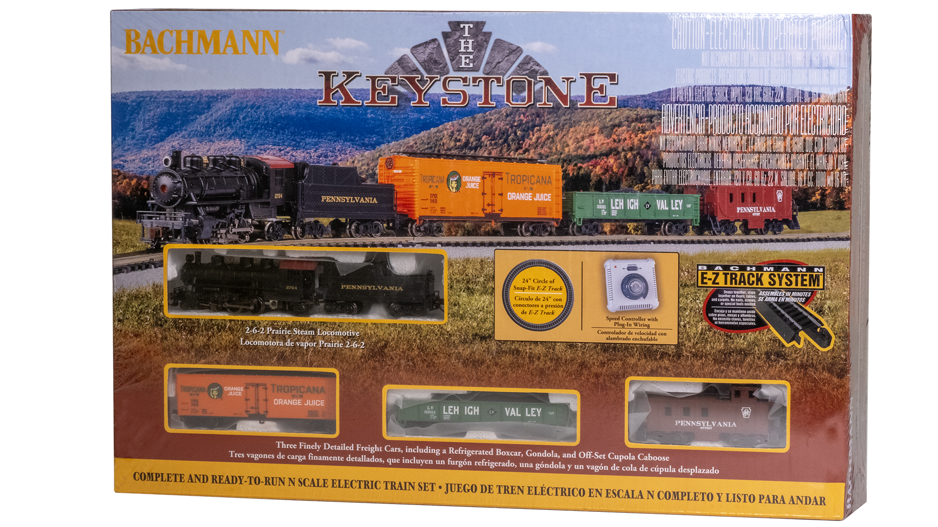 The Keystone N Scale Train Set