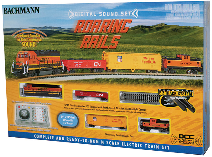 Roaring Rails with Digital Sound (N Scale Set))