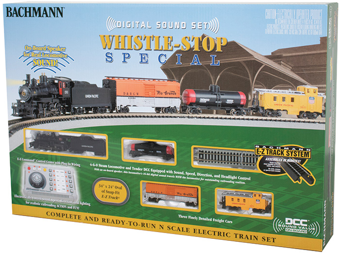 Whistle-Stop Special with Digital Sound N Scale Train Set