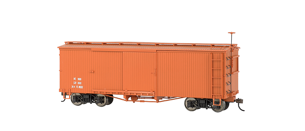 Mineral Red Data Only - Box Car (On30) - Click Image to Close