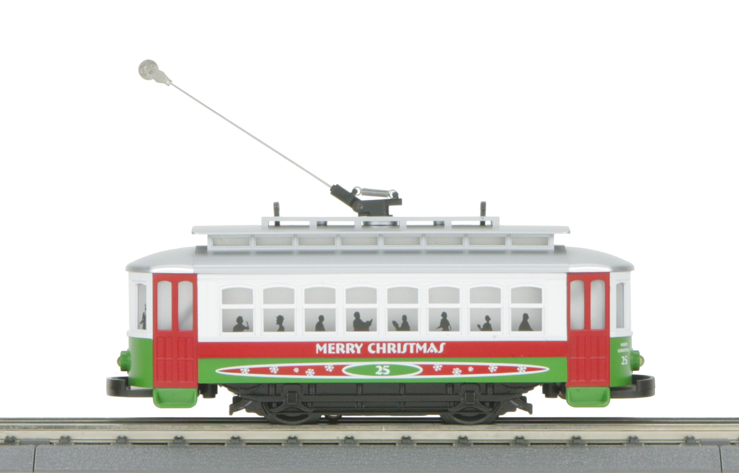 MTH 30-5146 O Gauge RailKing Bump-n-Go Trolley