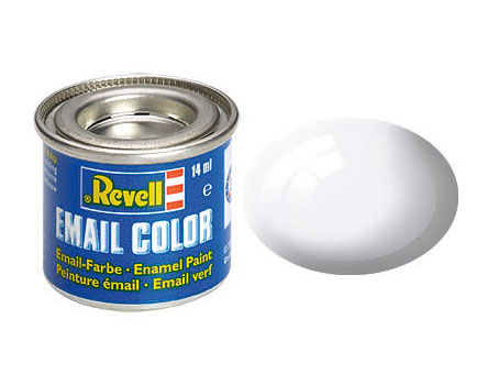 04 White, Gloss, Email Color, 14ml, RAL 9010 - Click Image to Close