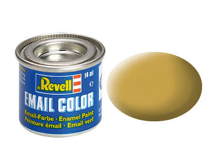 16 Sandy Yellow, Matt , Email Color, 14ml, RAL 1024