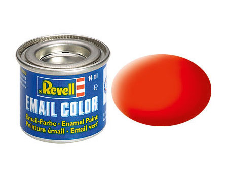 25 Luminous Orange, Matt, Email Color, 14ml, RAL 2005
