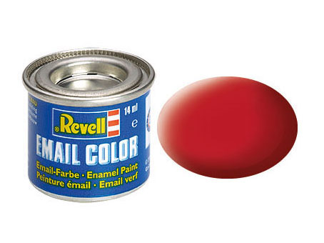 36 Carmine Red, Matt, Email Color, 14ml, RAL 3002 - Click Image to Close