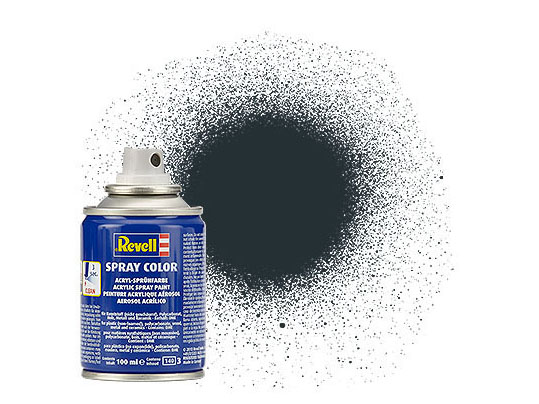 09 Anthracite Grey, Matt, Spray Color, 100ml - Click Image to Close