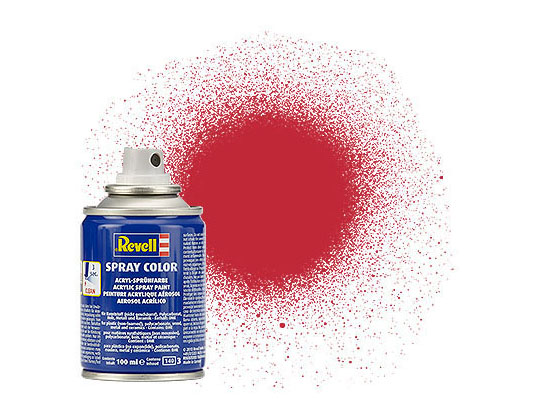 36 Carmine Red, Matt, Spray Color, 100ml - Click Image to Close