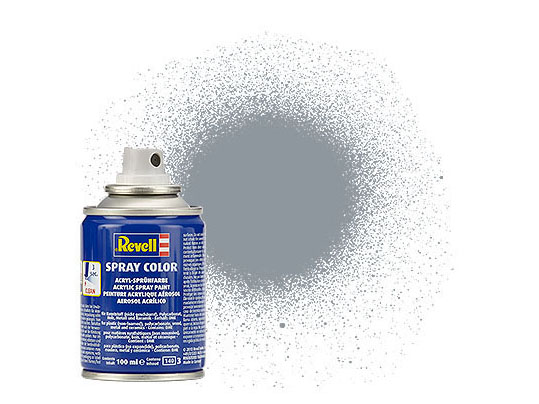 91 Steel, Metallic, Spray Color, 100ml - Click Image to Close