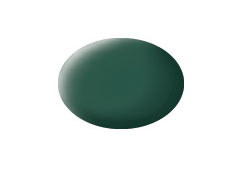 39 Dark Green, Matt, Aqua Color, 18ml