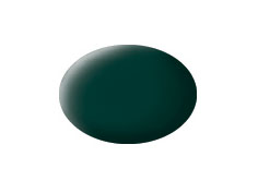 40 Black Green, Matt, Aqua Color, 18ml - Click Image to Close