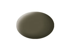 46 NATO Olive, Matt, Aqua Color, 18ml, RAL 7013