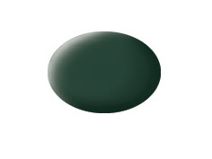 68 Dark Green (RAF), Matt, Aqua Color, 18ml - Click Image to Close