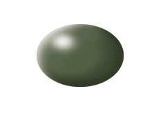 361 Olive Green, Silk, Aqua Color, 18ml - Click Image to Close