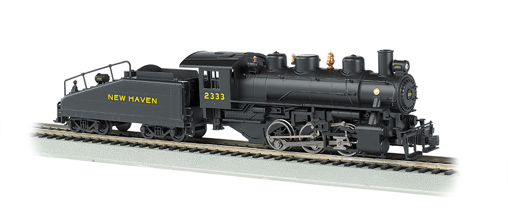 n scale steam locomotive with smoke