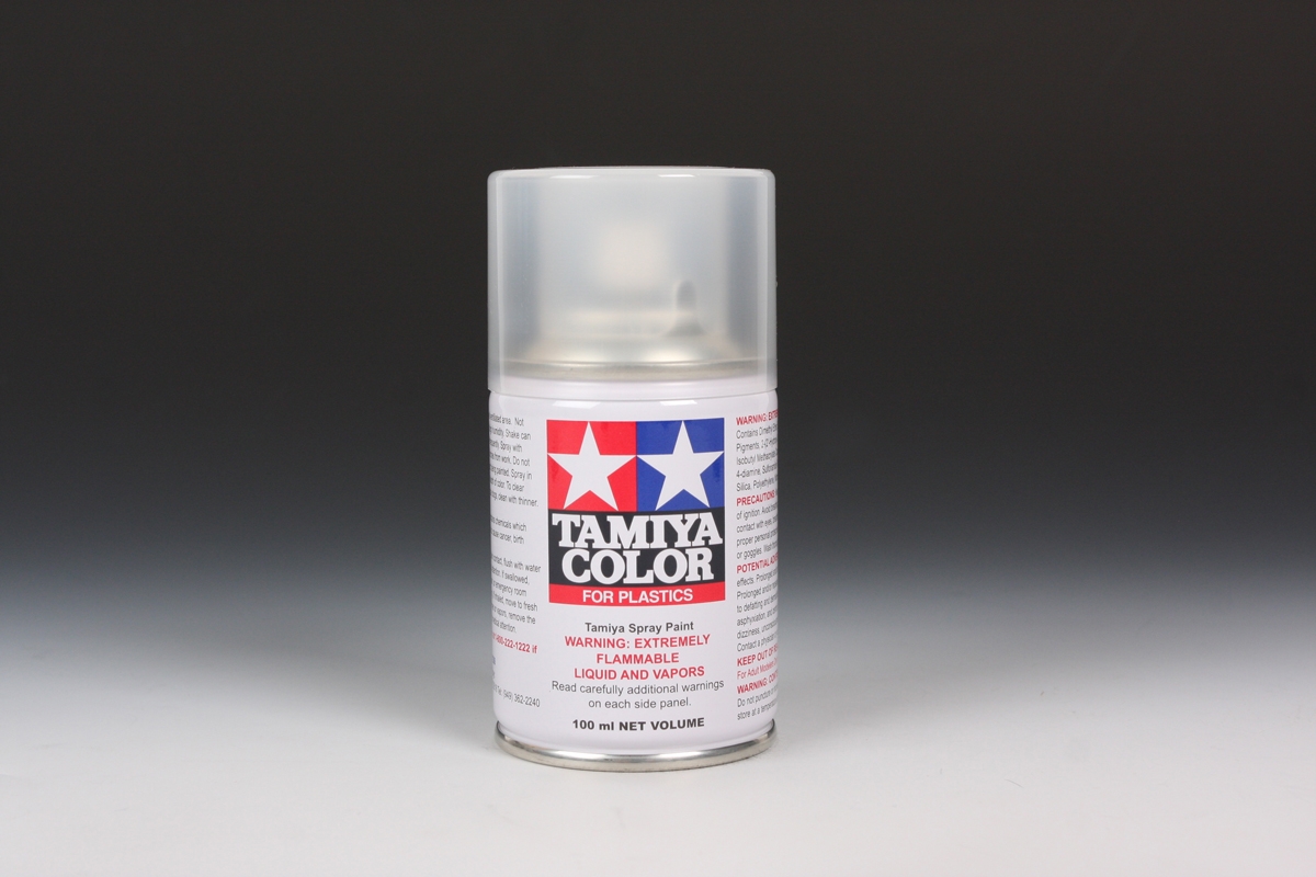 Tamiya TS-80 FLAT CLEAR - 100ml Spray Can