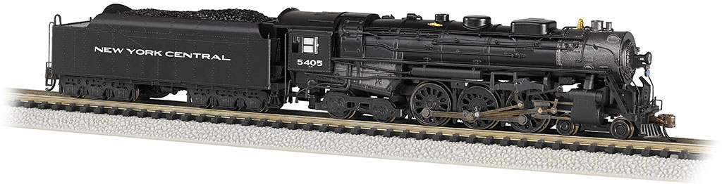 New York Central #5405 (Later, Gothic Lettering) (4-6-4 Hudson)