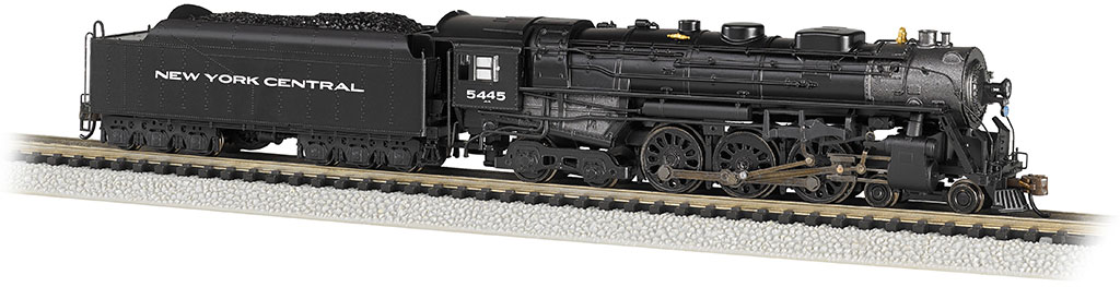 New York Central #5445 (Later, Gothic Lettering) (4-6-4 Hudson)