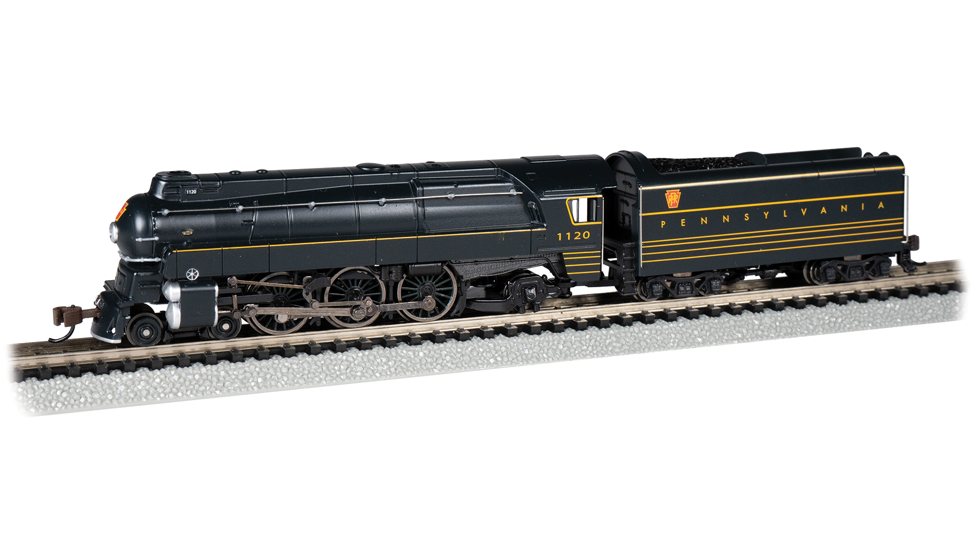 Streamlined K4 - Pennsylvania Railroad #1120 N Scale