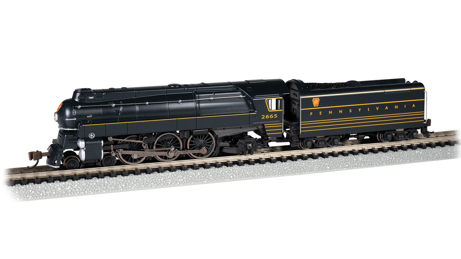 Streamlined K4 - Pennsylvania Railroad #2665 N Scale