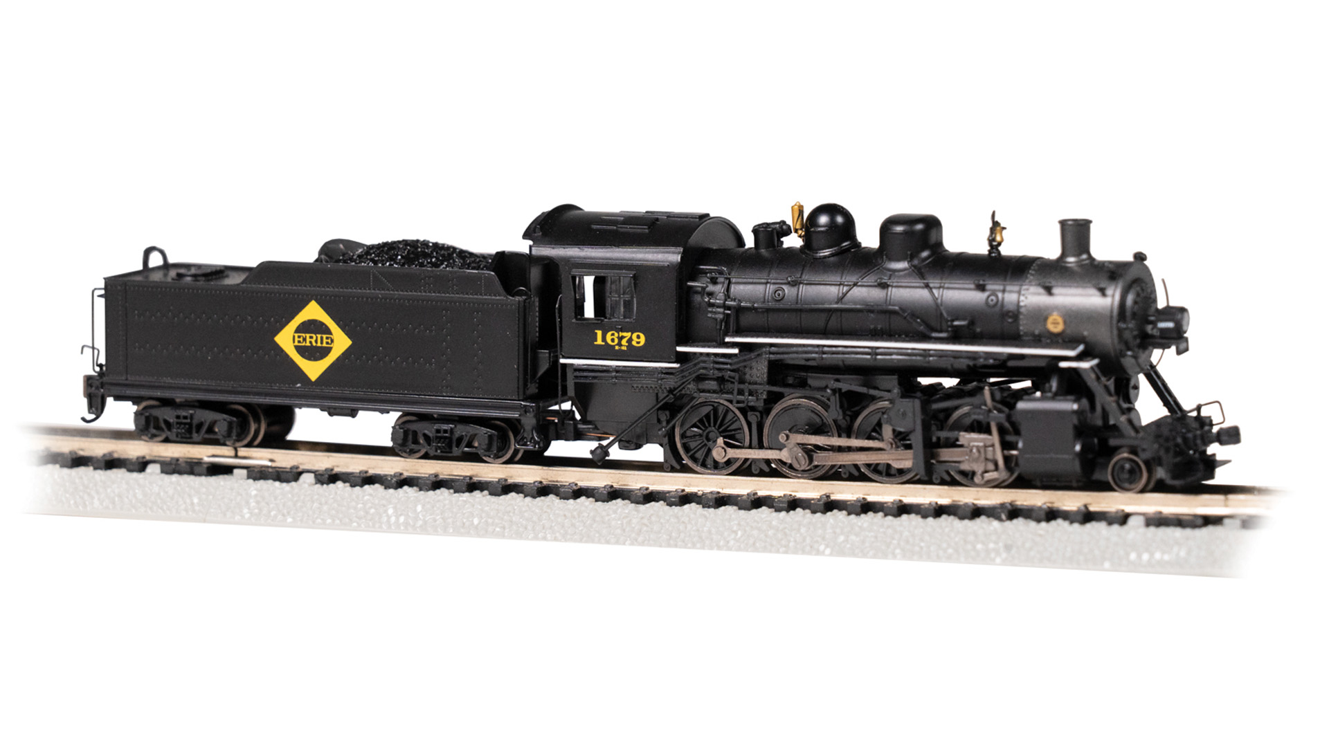 Baldwin 2-8-0 Consolidation - Erie #1679 (N Scale)