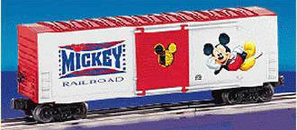 Lionel 6-36257 Disney Mickey Mouse Hi-Cube Boxcar - Click Image to Close