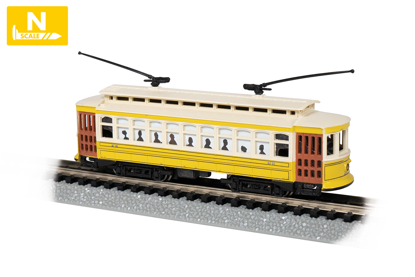 Brill Trolley - Lowell #4131 (N Scale)