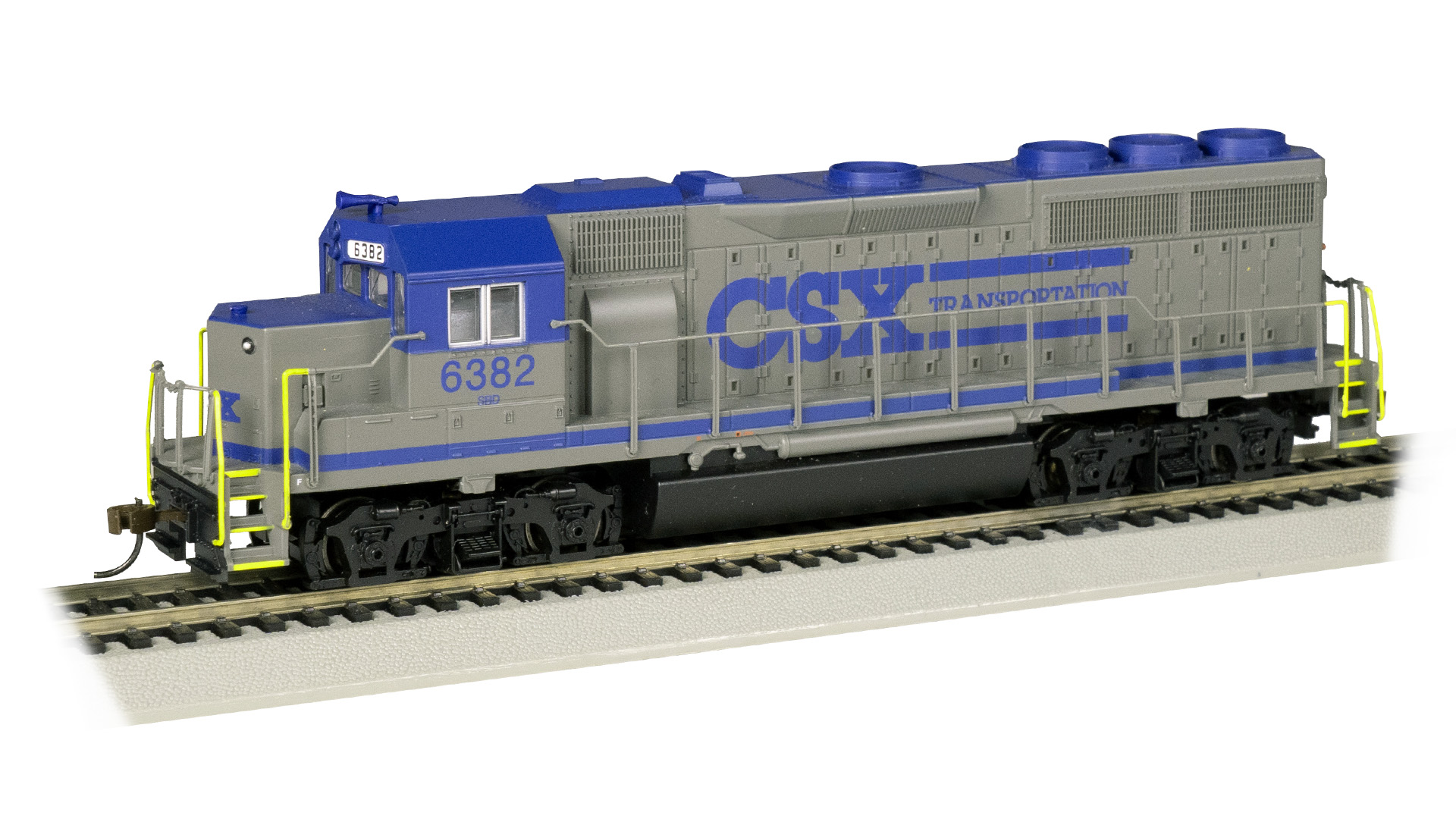 EMD GP40 - CSX® #6382 (CSX® Transportation) (SOUND EQUIPPED) - Click Image to Close