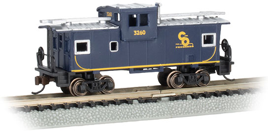 Chesapeake & Ohio® #3260 - 36' Wide-Vision Caboose (N Scale)