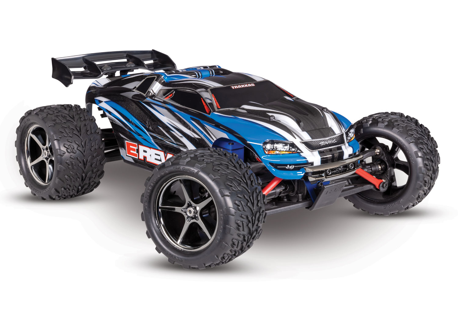 Traxxas BLUE 1/16 E-Revo 4WD Electric Monster Truck (Brushed)