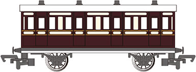 Toby's Museum Coach (HO Scale)