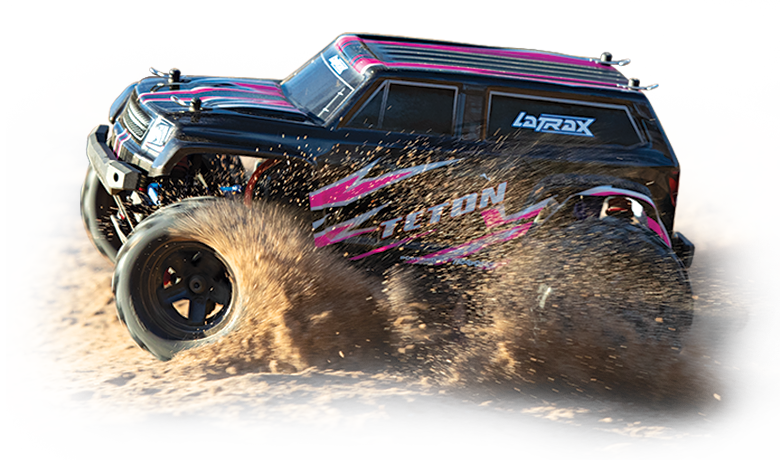 LaTrax Teton Pink 1/18 76054-5-PINK