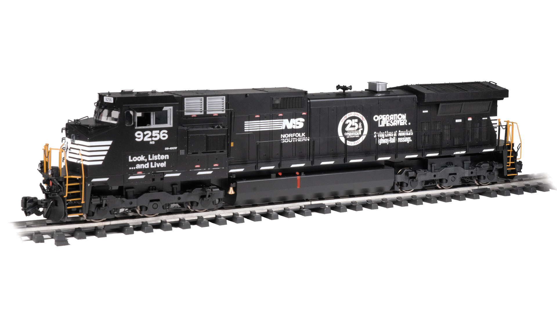 GE DASH 9 - NORFOLK SOUTHERN #9256 (LARGE SCALE) - Click Image to Close