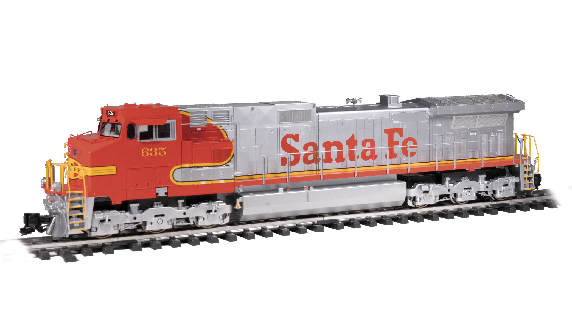 GE DASH 9 - SANTA FE #635 (LARGE SCALE)