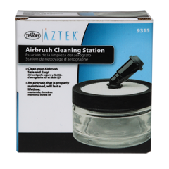 Universal Airbrush Cleaning Station