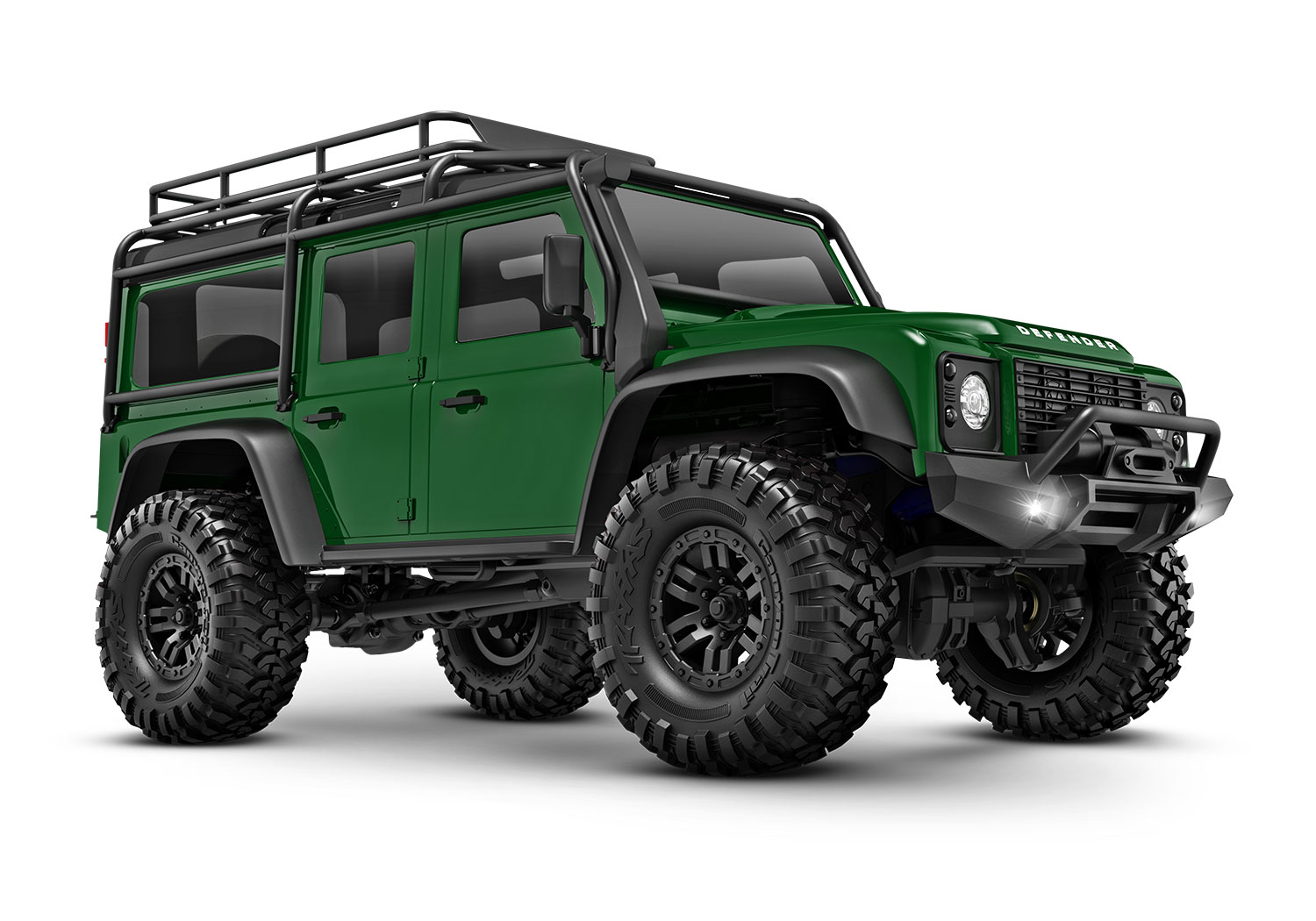 Traxxas TRX-4M Land Rover Defender - GREEN RC Car - Click Image to Close